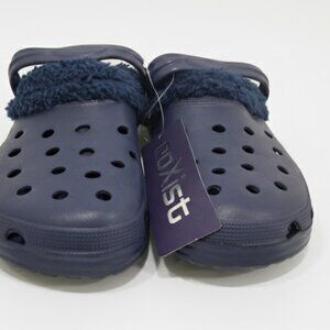 Navy Blue Unisex Garden Clogs - Waterproof, Lightweight, & Comfortable Slip-On